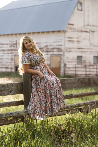 Watercolor Garden ~ Nightingale Dress