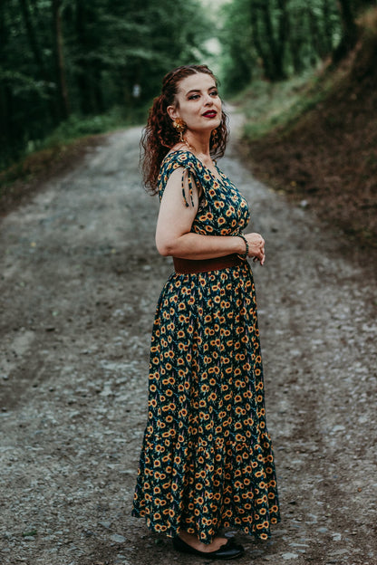 Prairie Sunflower ~ Amorette Dress