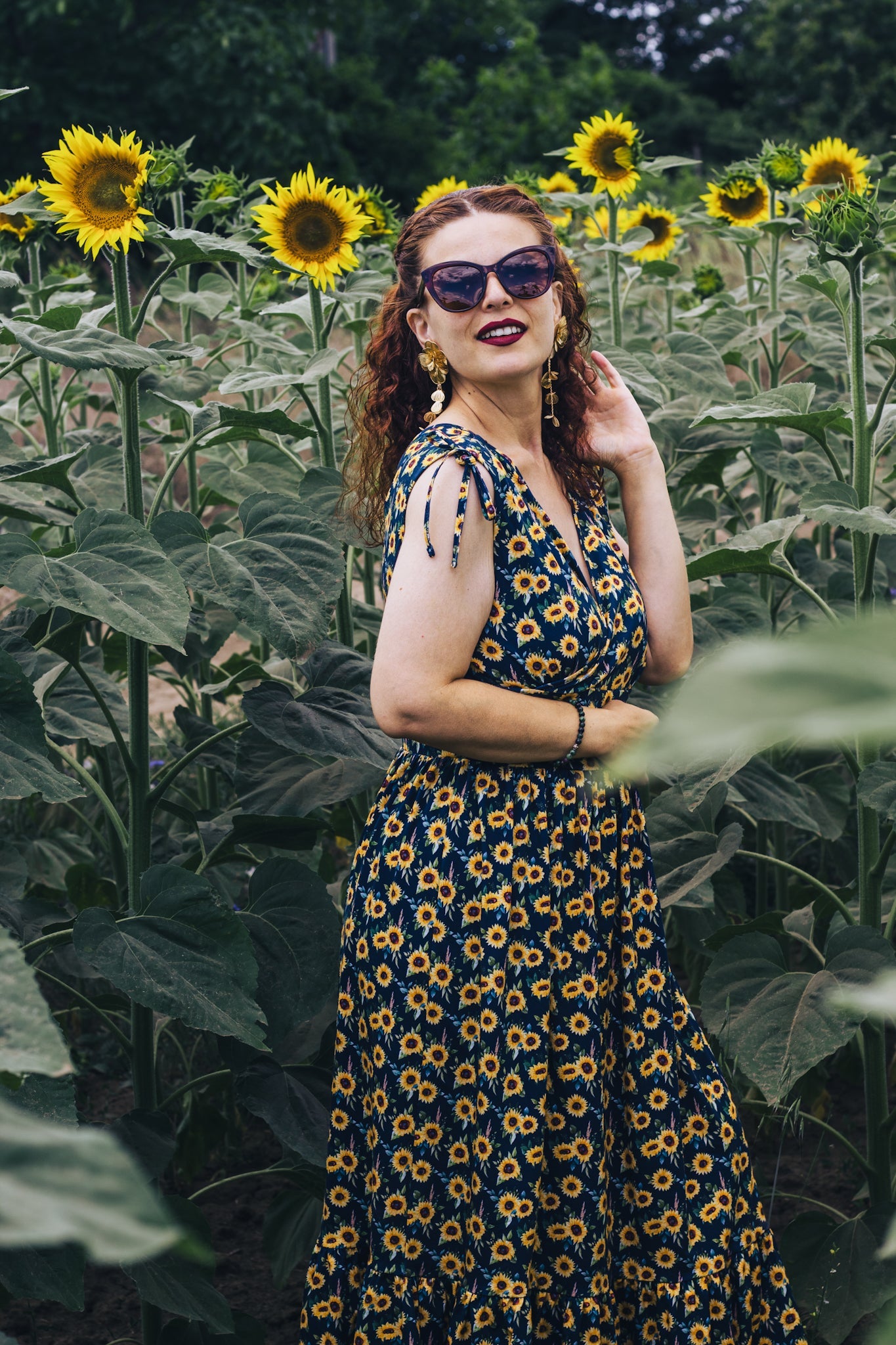 Prairie Sunflower ~ Amorette Dress