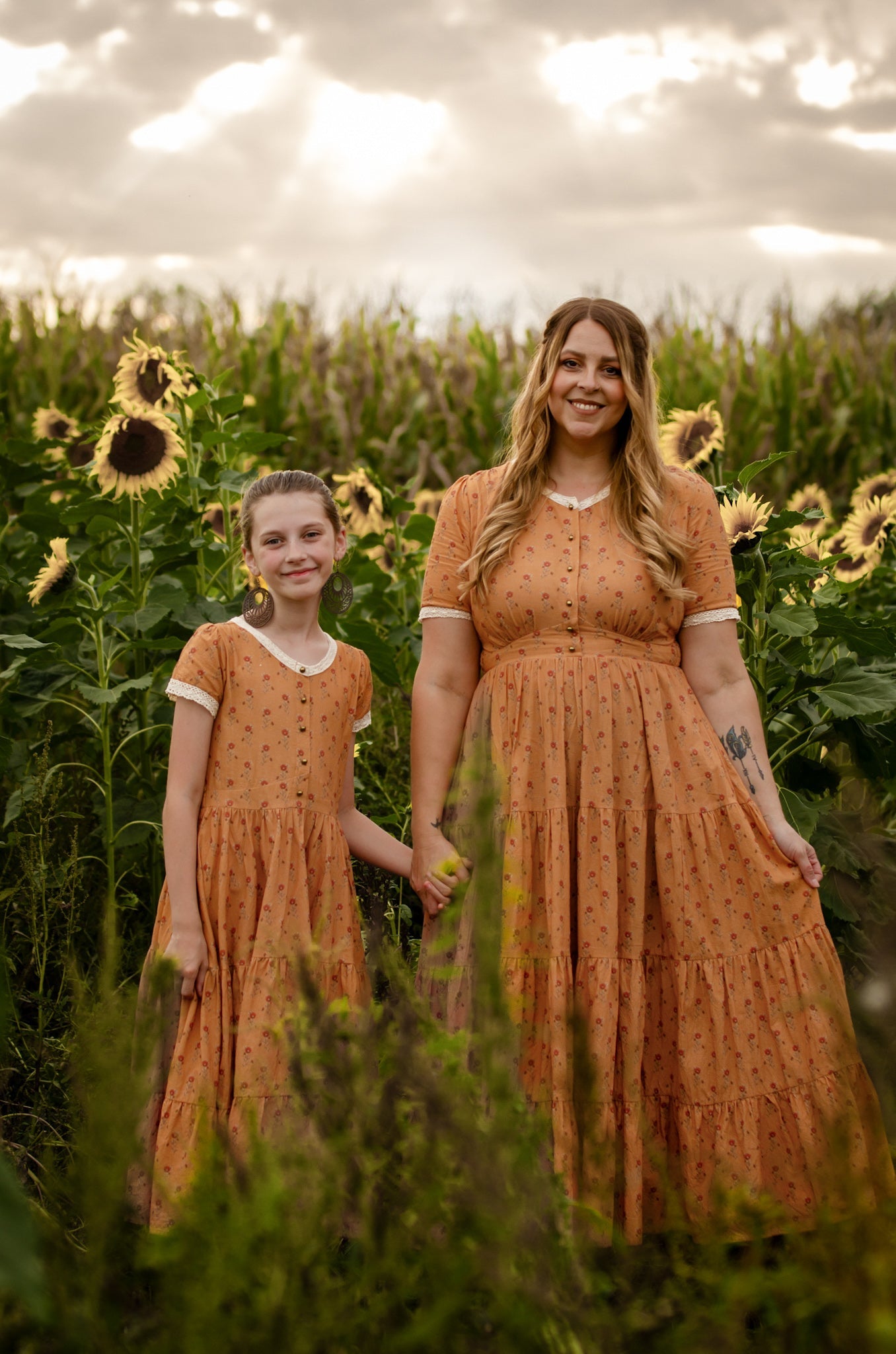 Pressed Marigold ~ Mini Keepsake Dress