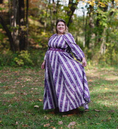 Antique Amethyst ~ Folklore Maxi