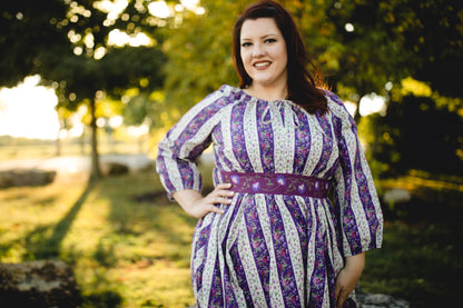 Antique Amethyst ~ Folklore Maxi