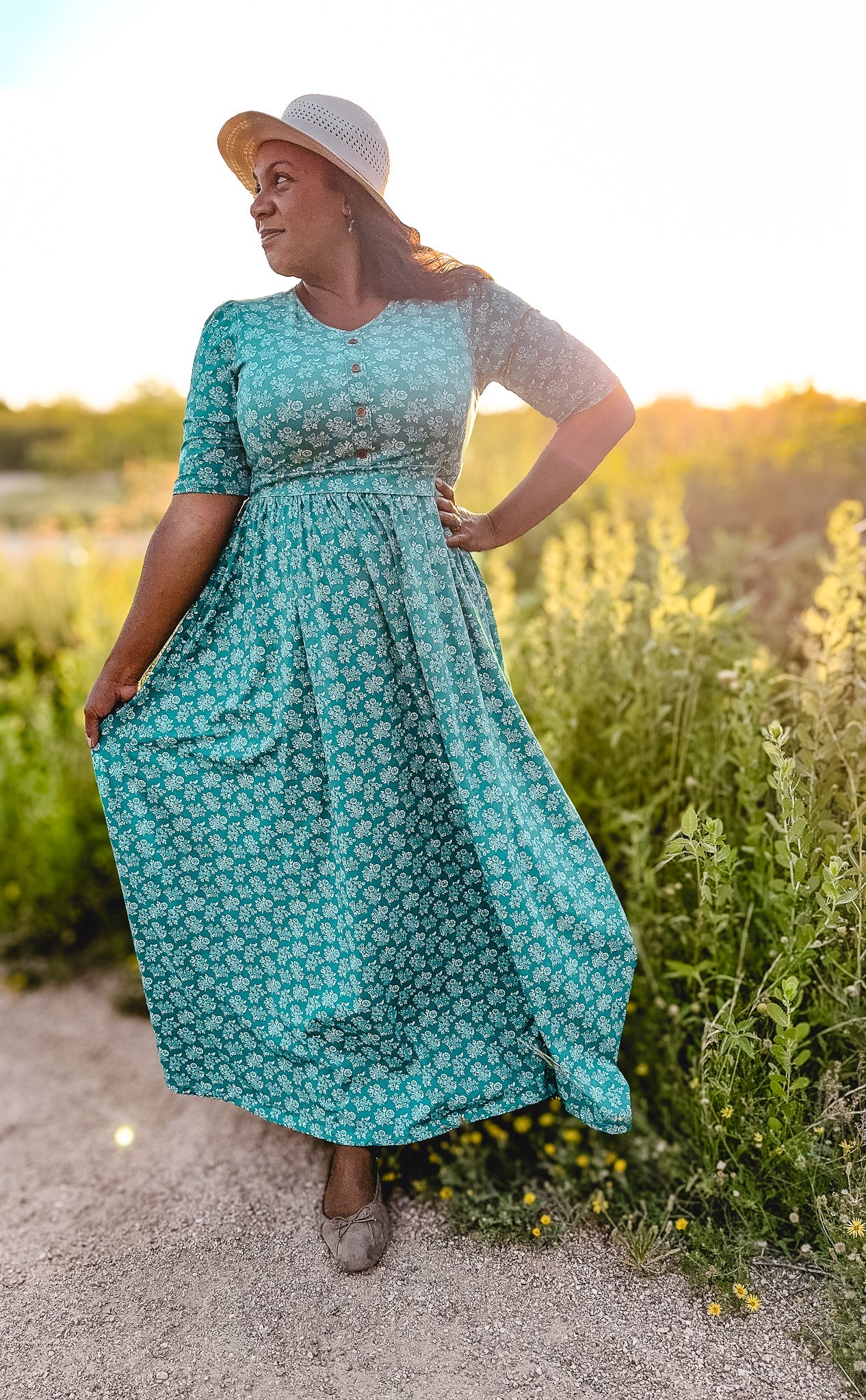 Fern River ~ Rowena Maxi