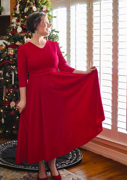 Cardinal ~ Faye Dress