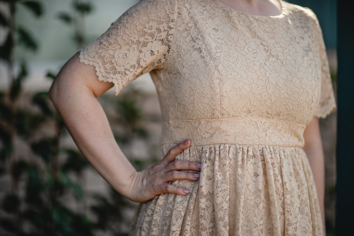 Alabaster ~ Everine Dress
