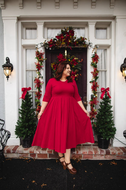 Cardinal ~ Faye Dress