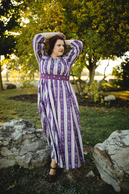 Antique Amethyst ~ Folklore Maxi