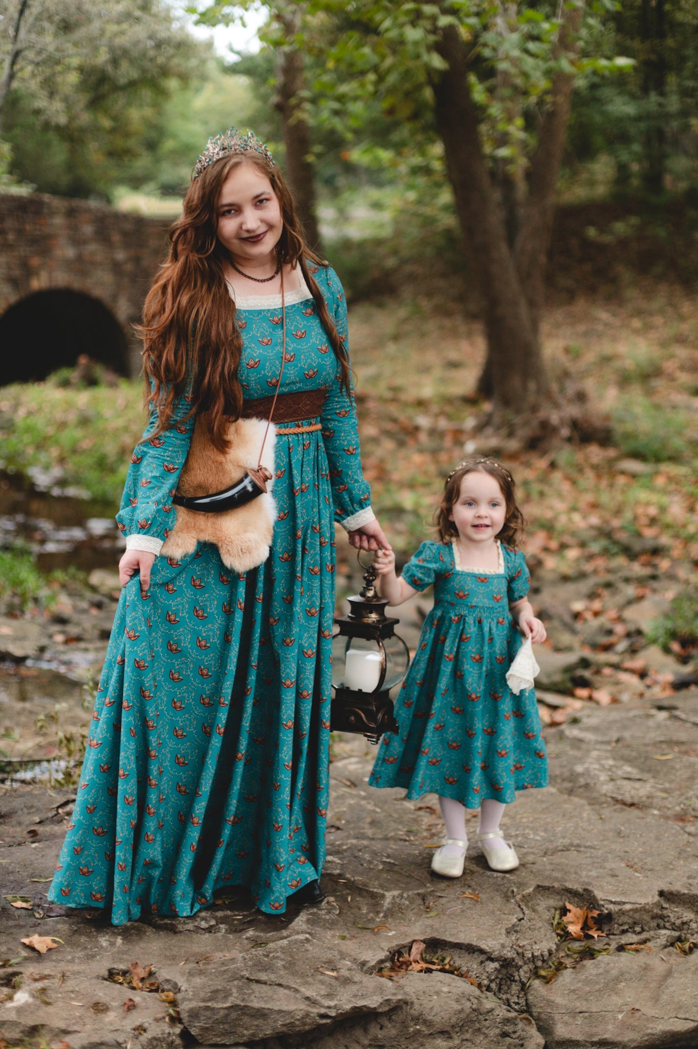 Once a Queen ~ Mini Folklore Dress
