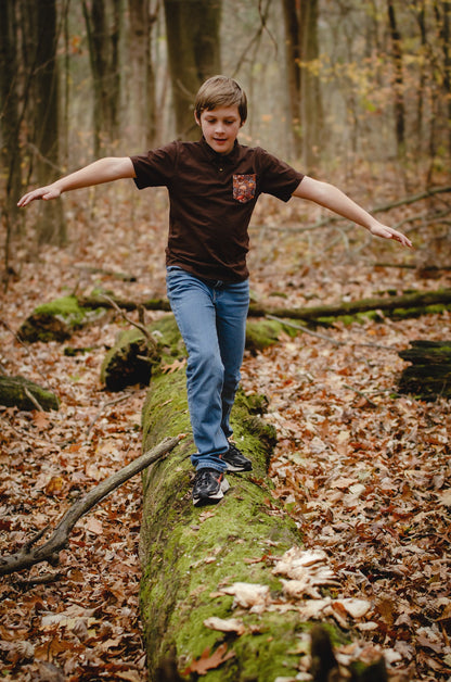 Forest Forage ~ Boy’s Perseverance Polo