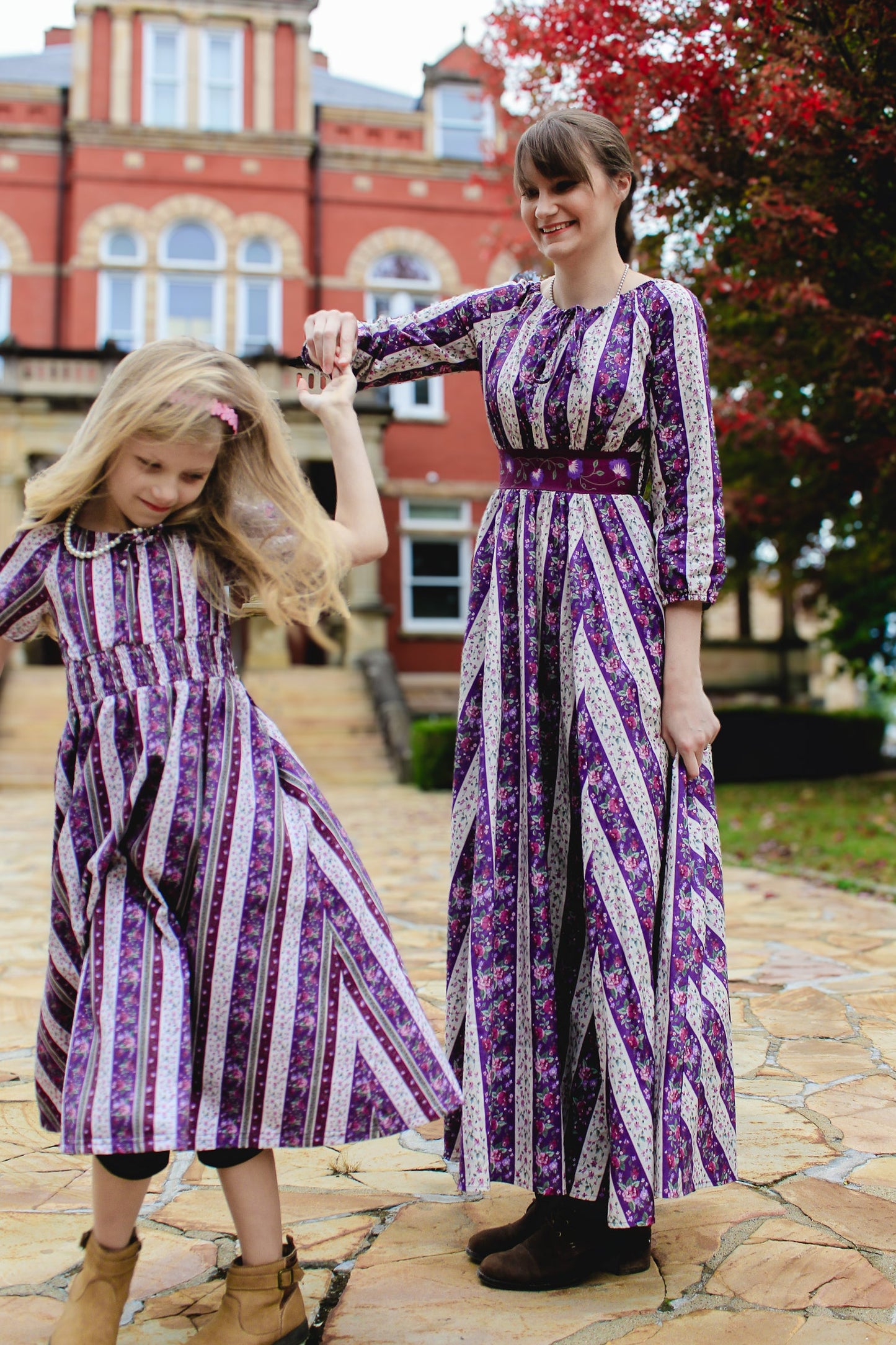 Antique Amethyst ~ Folklore Maxi