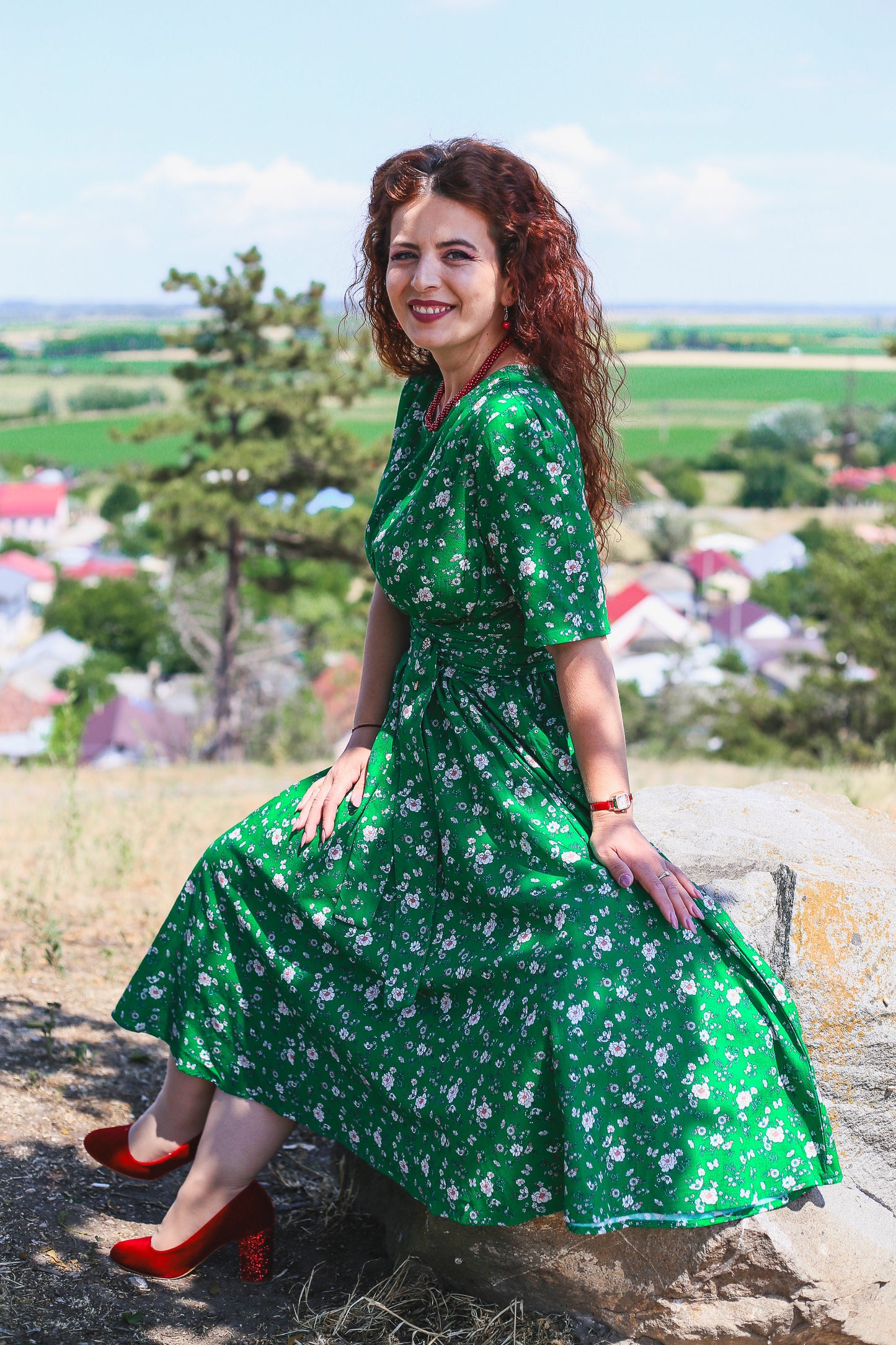 Greenvale Gossamer ~ Wildwood Dress