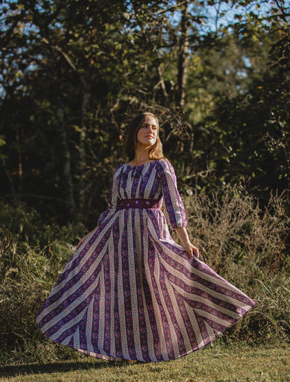 Antique Amethyst ~ Folklore Maxi