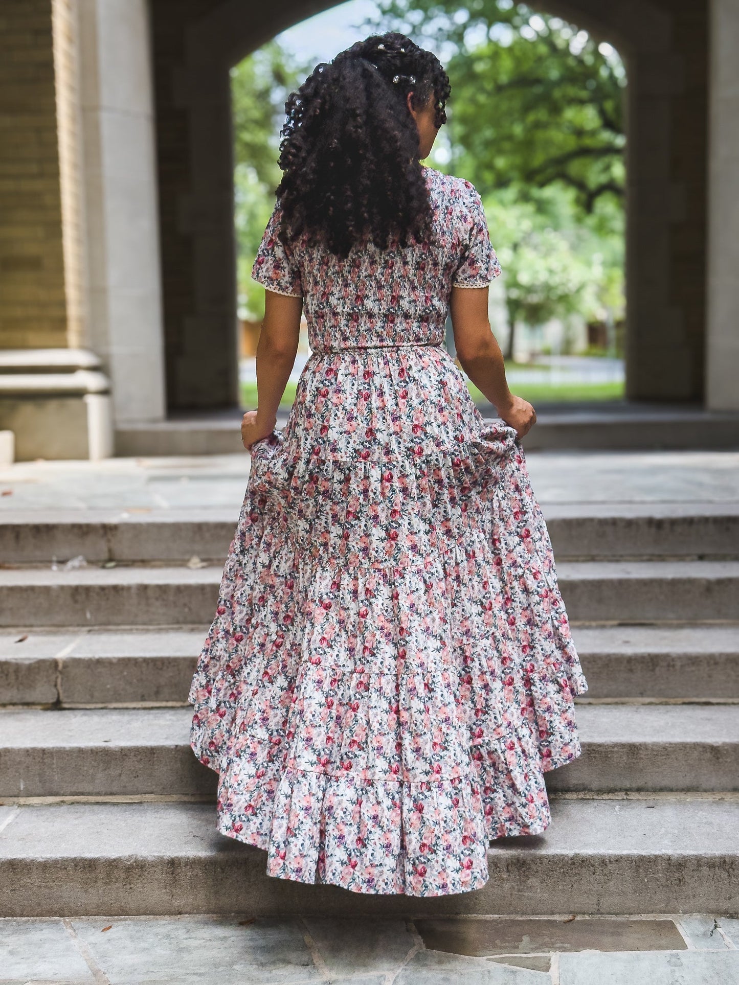 Watercolor Garden ~ Nightingale Dress