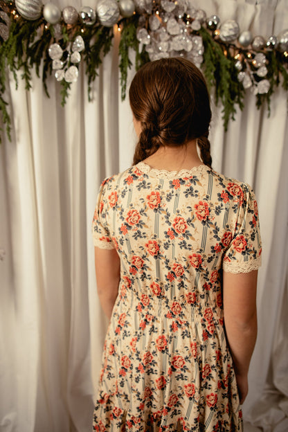 Camellia Carol ~ Mini Hearthside Dress