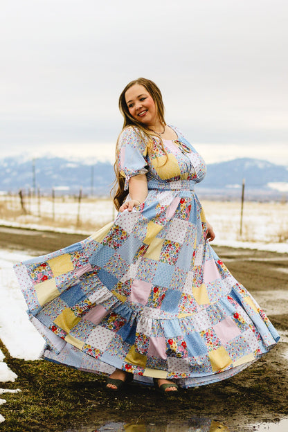 Cottage Calico ~ Folklore Maxi