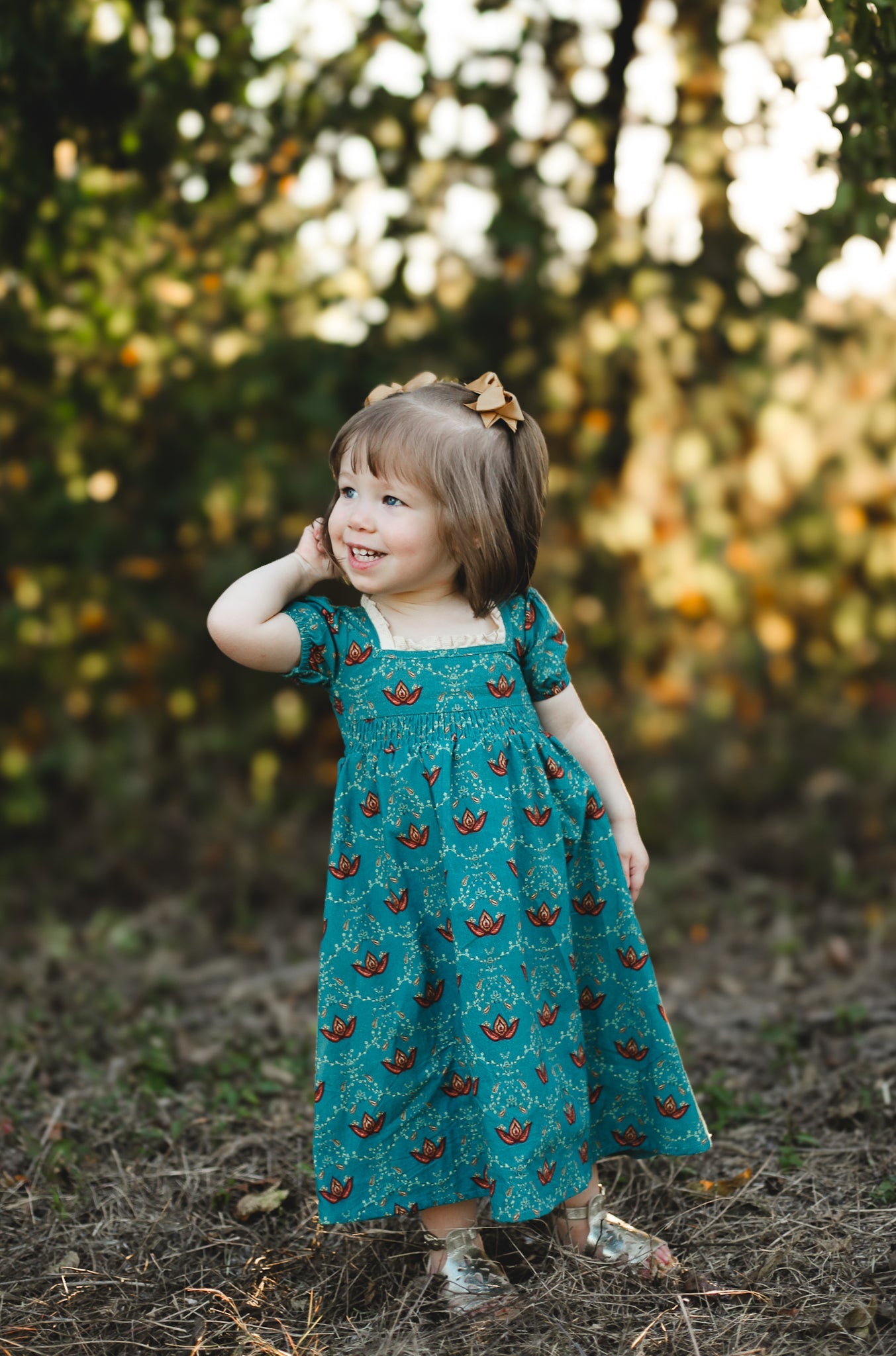 Once a Queen ~ Mini Folklore Dress
