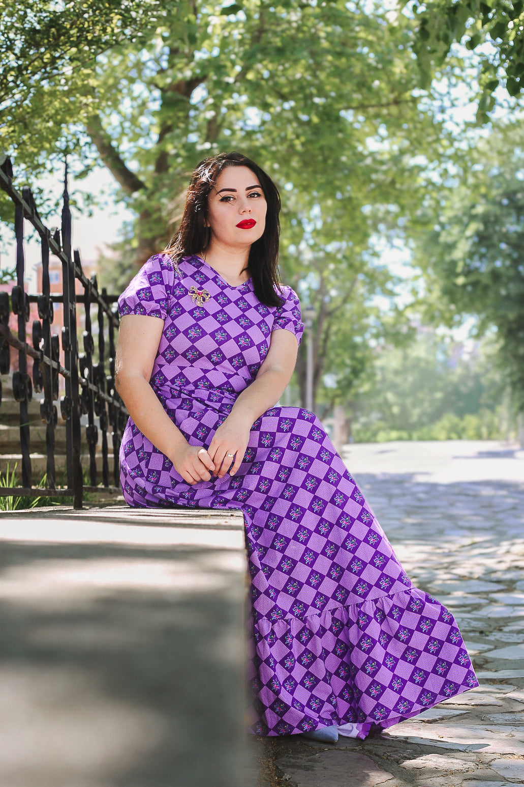 Mountain Laurel ~ Canterbury Patch Maxi