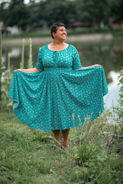 Fern River ~ Folklore Dress