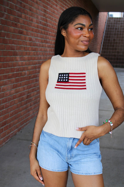 Briar Flag Knit Tank