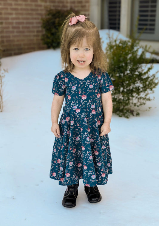 Gemstone Garland ~ Mini Wildwood Dress