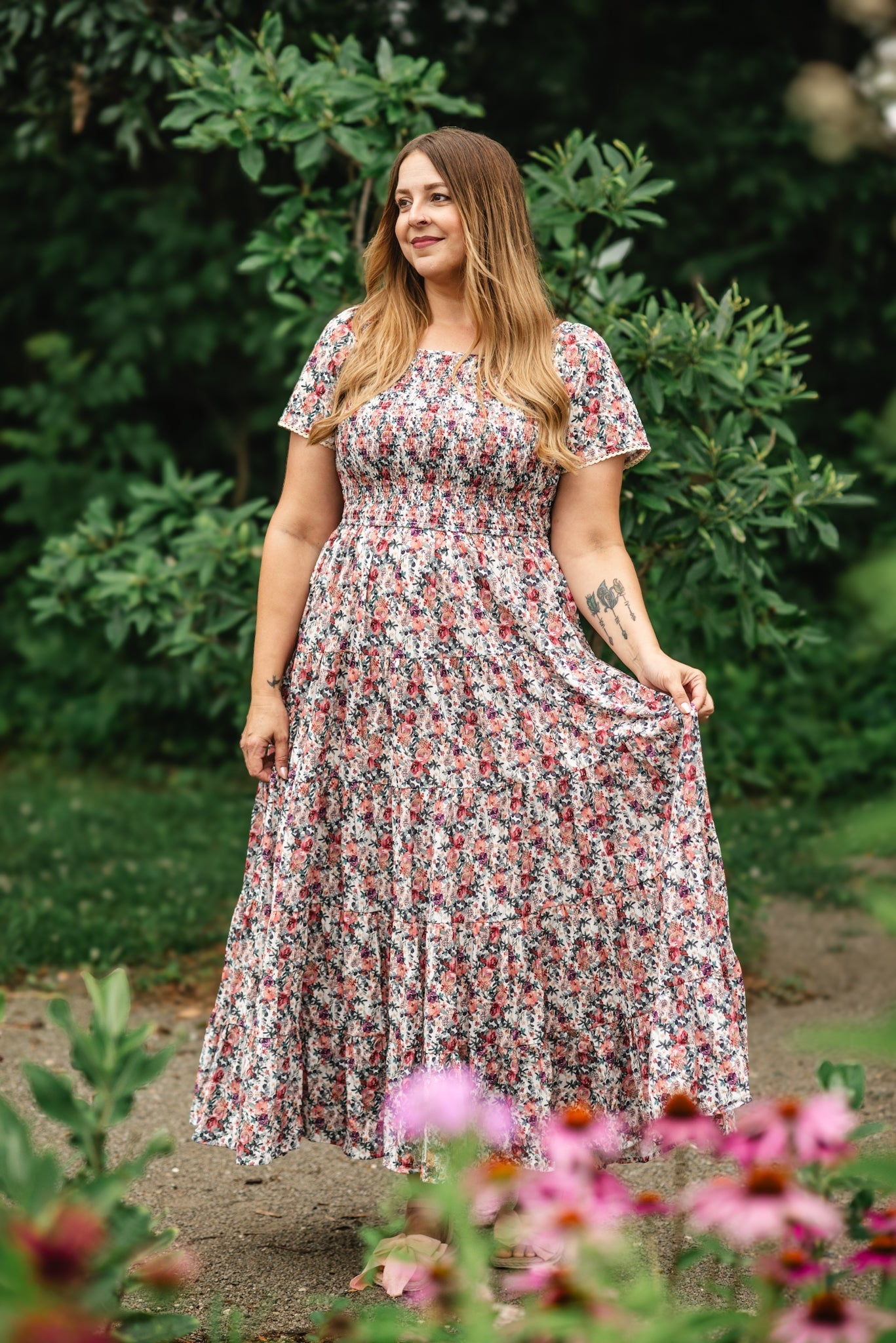 Watercolor Garden ~ Nightingale Dress