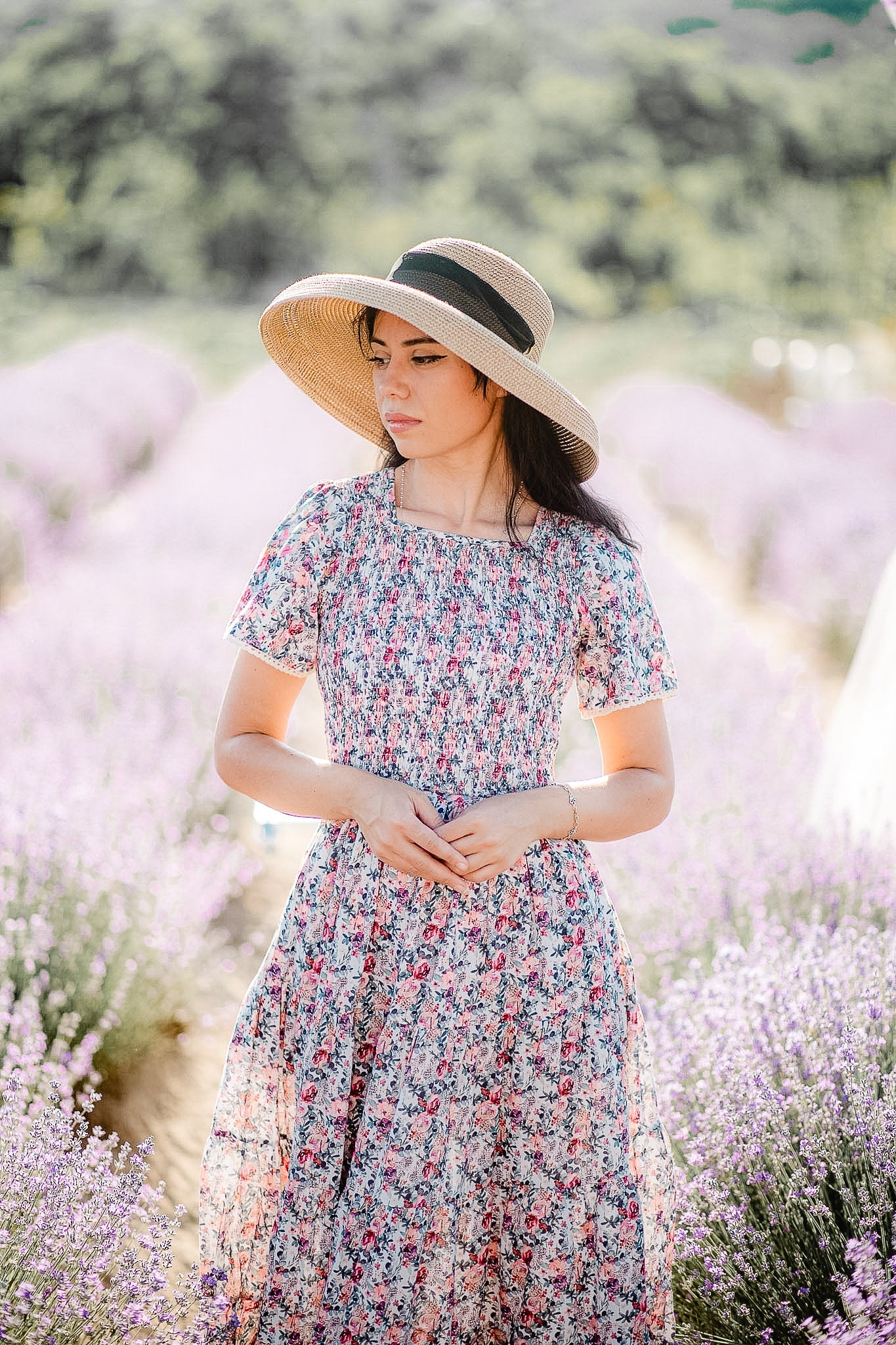 Watercolor Garden ~ Nightingale Dress