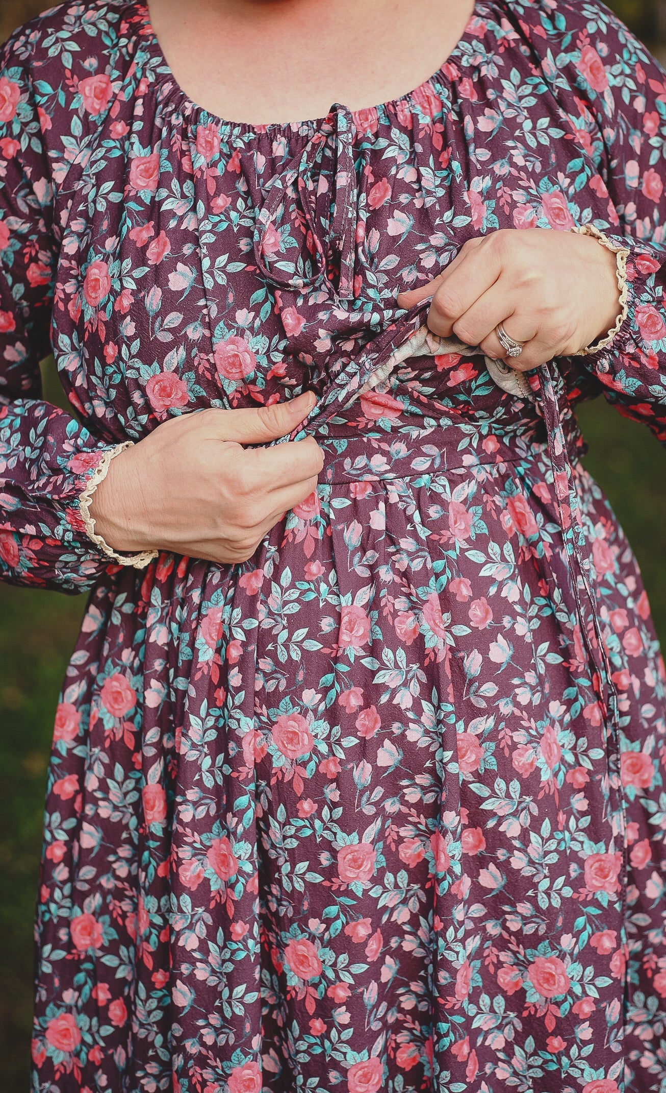 Mahogany Rose ~ Abilene Midi