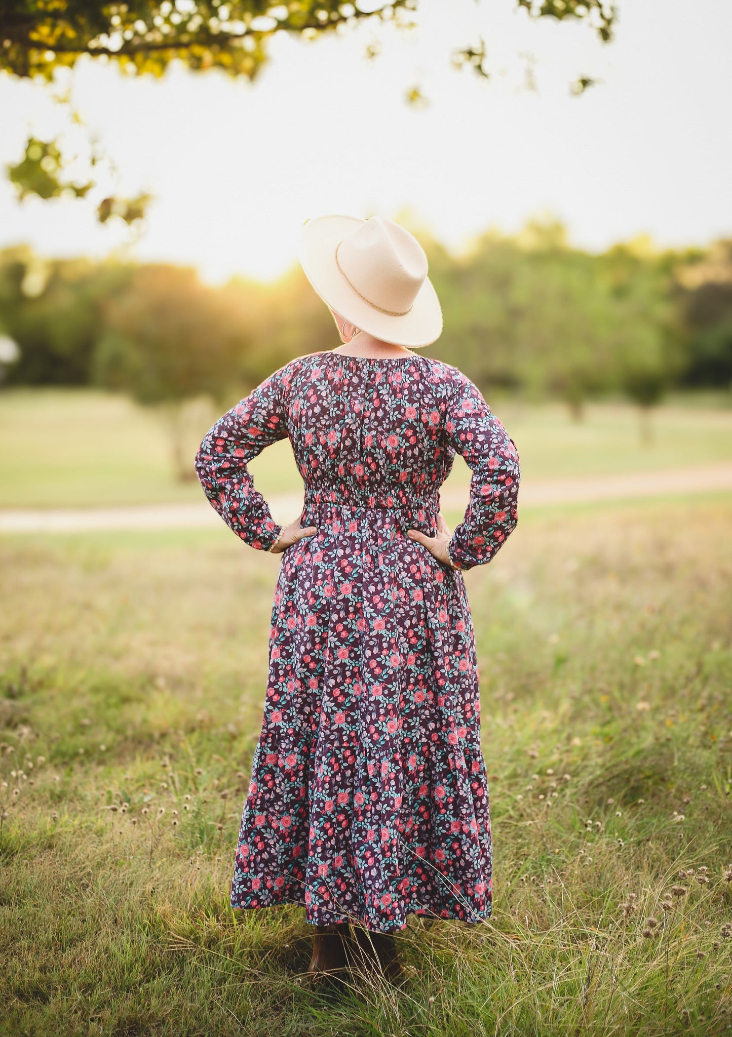 Mahogany Rose ~ Abilene Midi