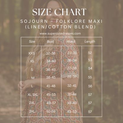 Sojourn ~ Folklore Maxi