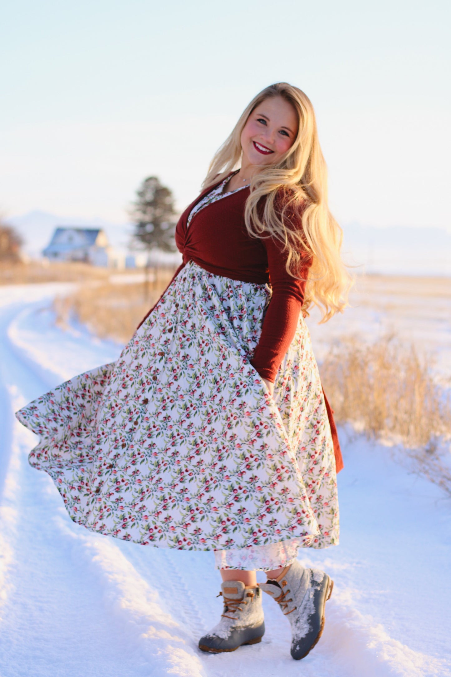 Antique Apples ~ Hearthside Dress