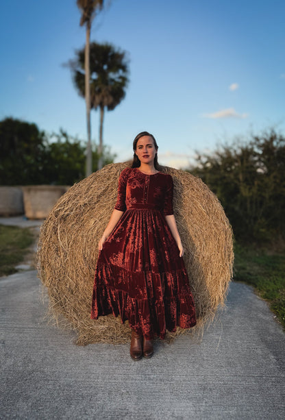Cinnamon Rose ~ Hinterland Maxi