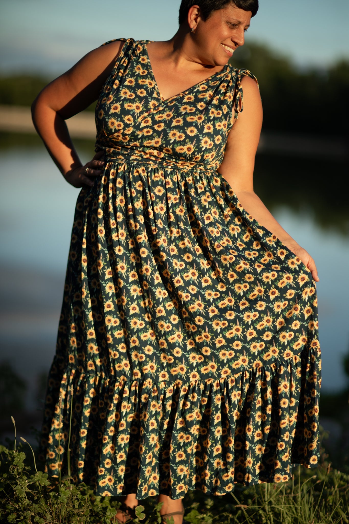 Prairie Sunflower ~ Amorette Dress
