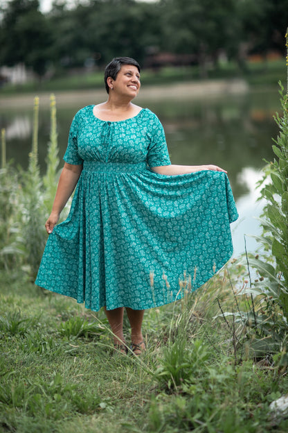Fern River ~ Folklore Dress