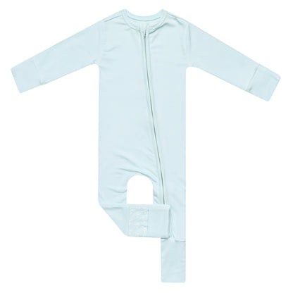 Convertible Zip-Up Footie Pajama - Air