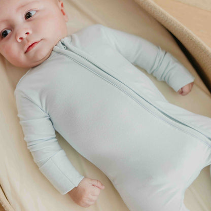 Convertible Zip-Up Footie Pajama - Air
