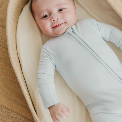 Convertible Zip-Up Footie Pajama - Air