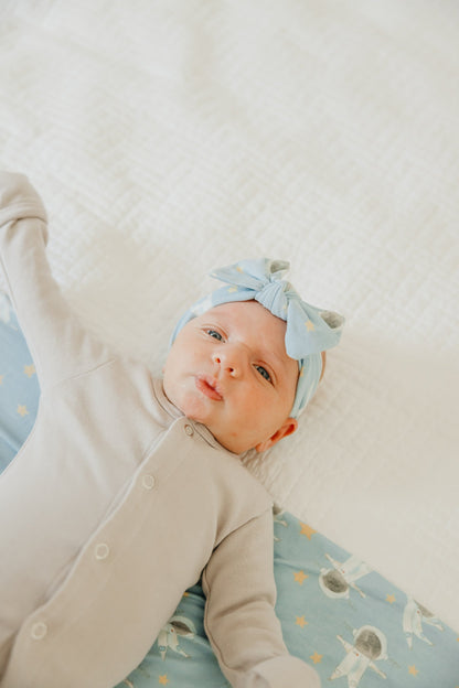 Knit Headband Bow - Neil