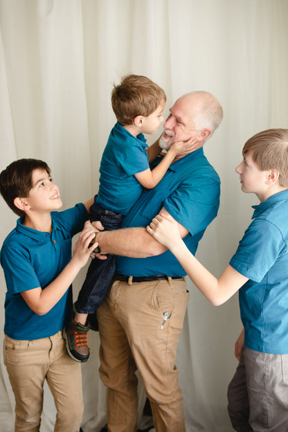 Timeless Teal ~ Men’s Perseverance Polo
