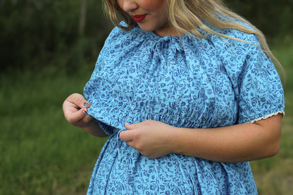 Scripted Azure ~ Abilene Dress