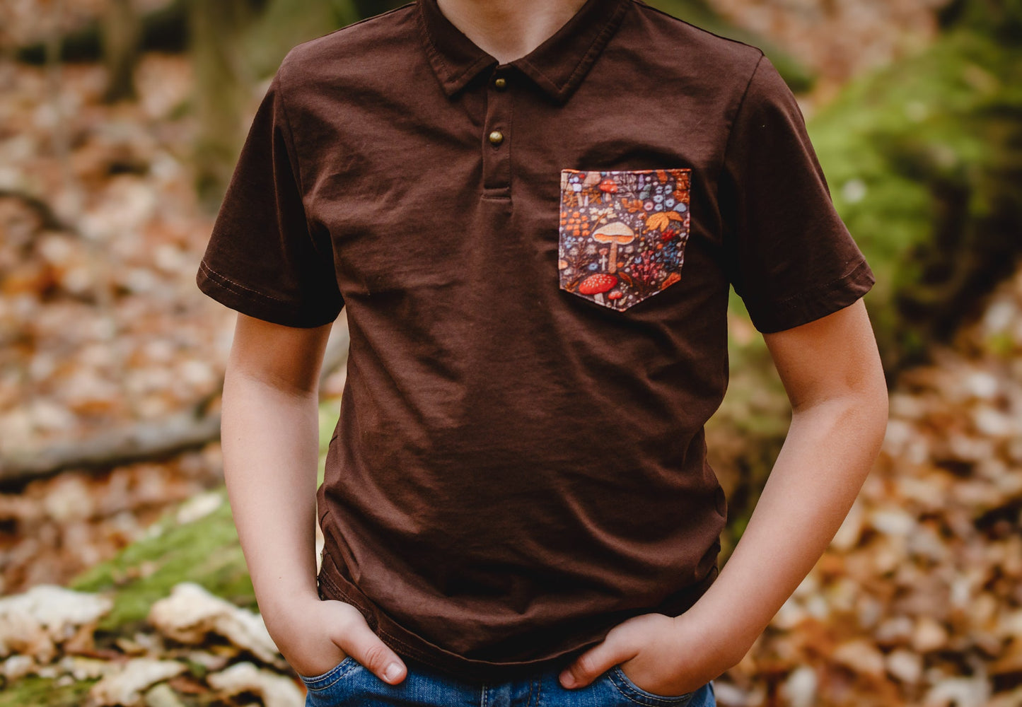 Forest Forage ~ Boy’s Perseverance Polo