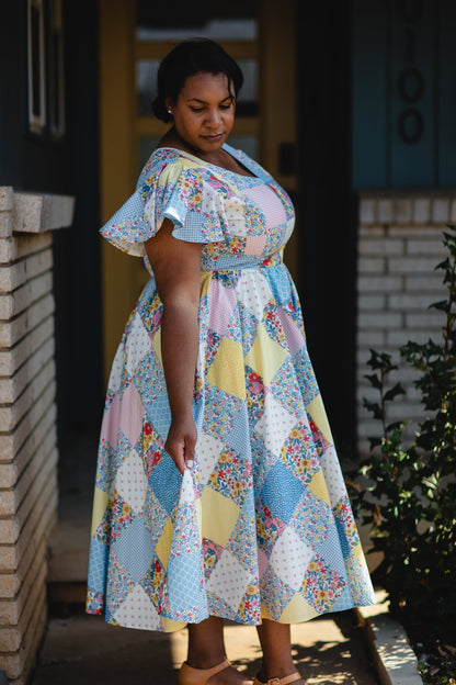 Cottage Calico ~ Lenora Midi