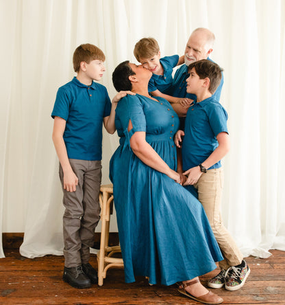 Timeless Teal ~ Men’s Perseverance Polo