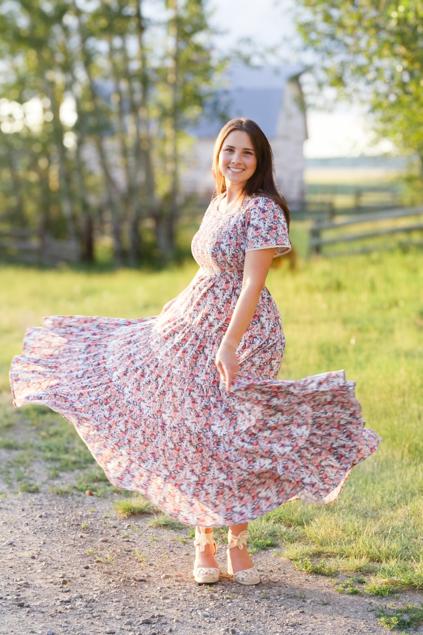 Watercolor Garden ~ Nightingale Dress