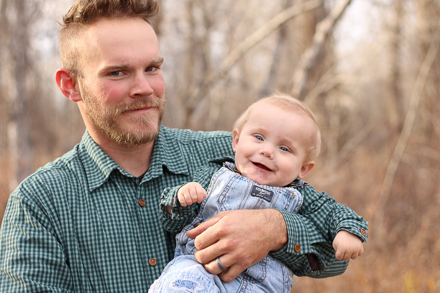 Spruce Gingham ~ Men’s Brave Button-up