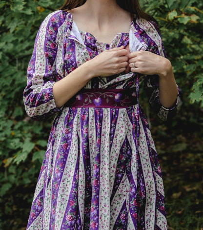 Antique Amethyst ~ Folklore Maxi