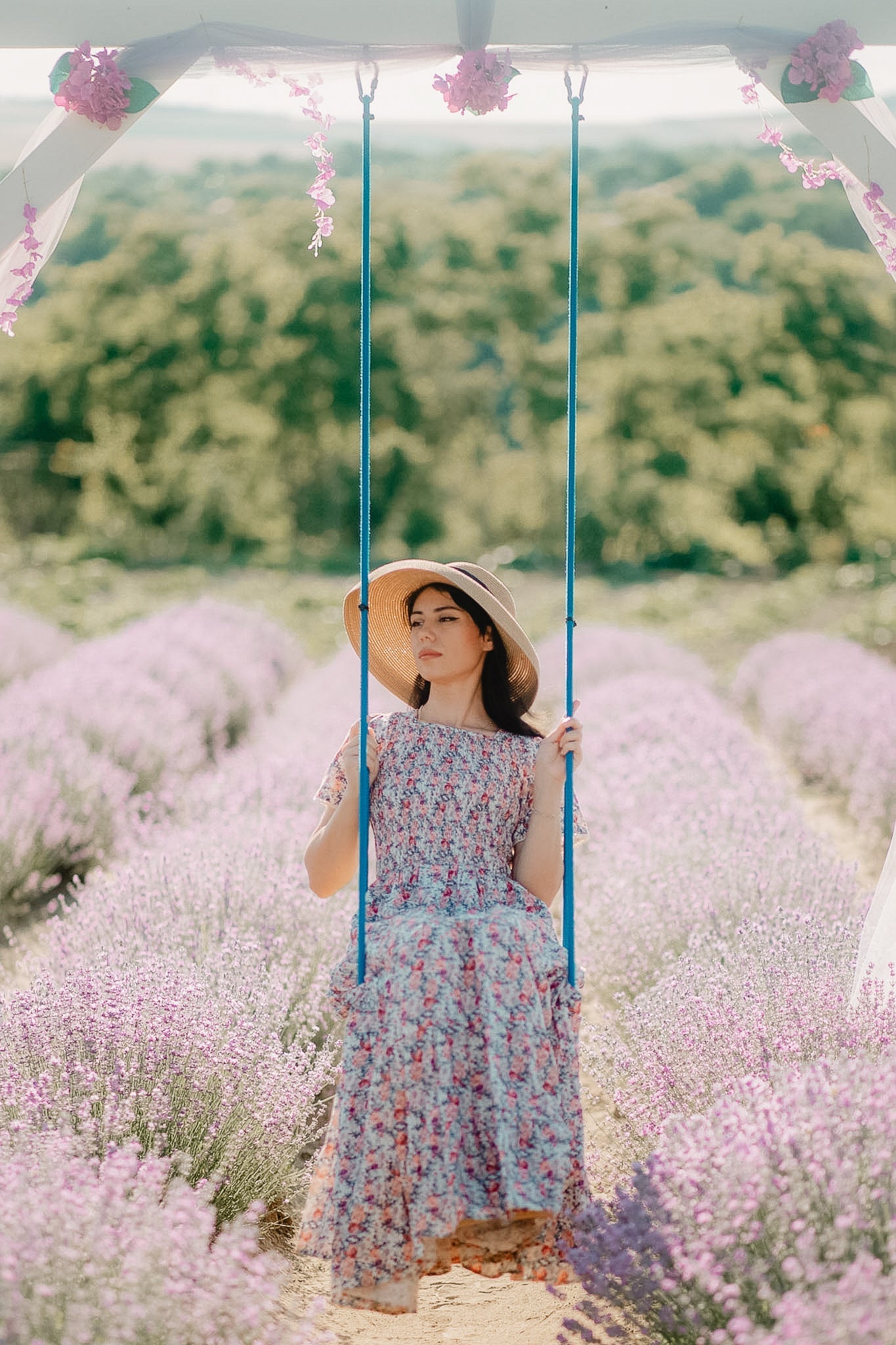 Watercolor Garden ~ Nightingale Dress