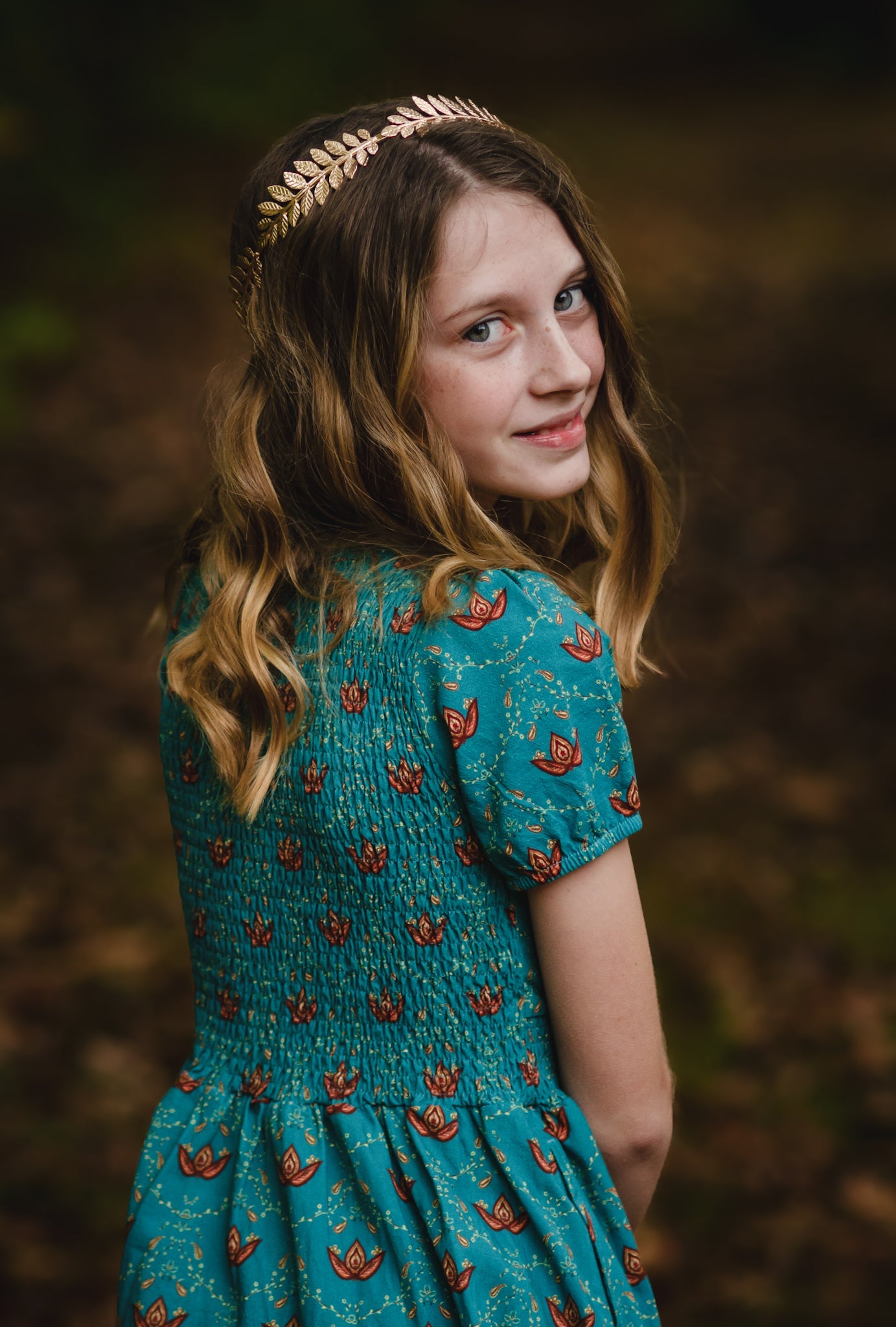 Once a Queen ~ Mini Folklore Dress
