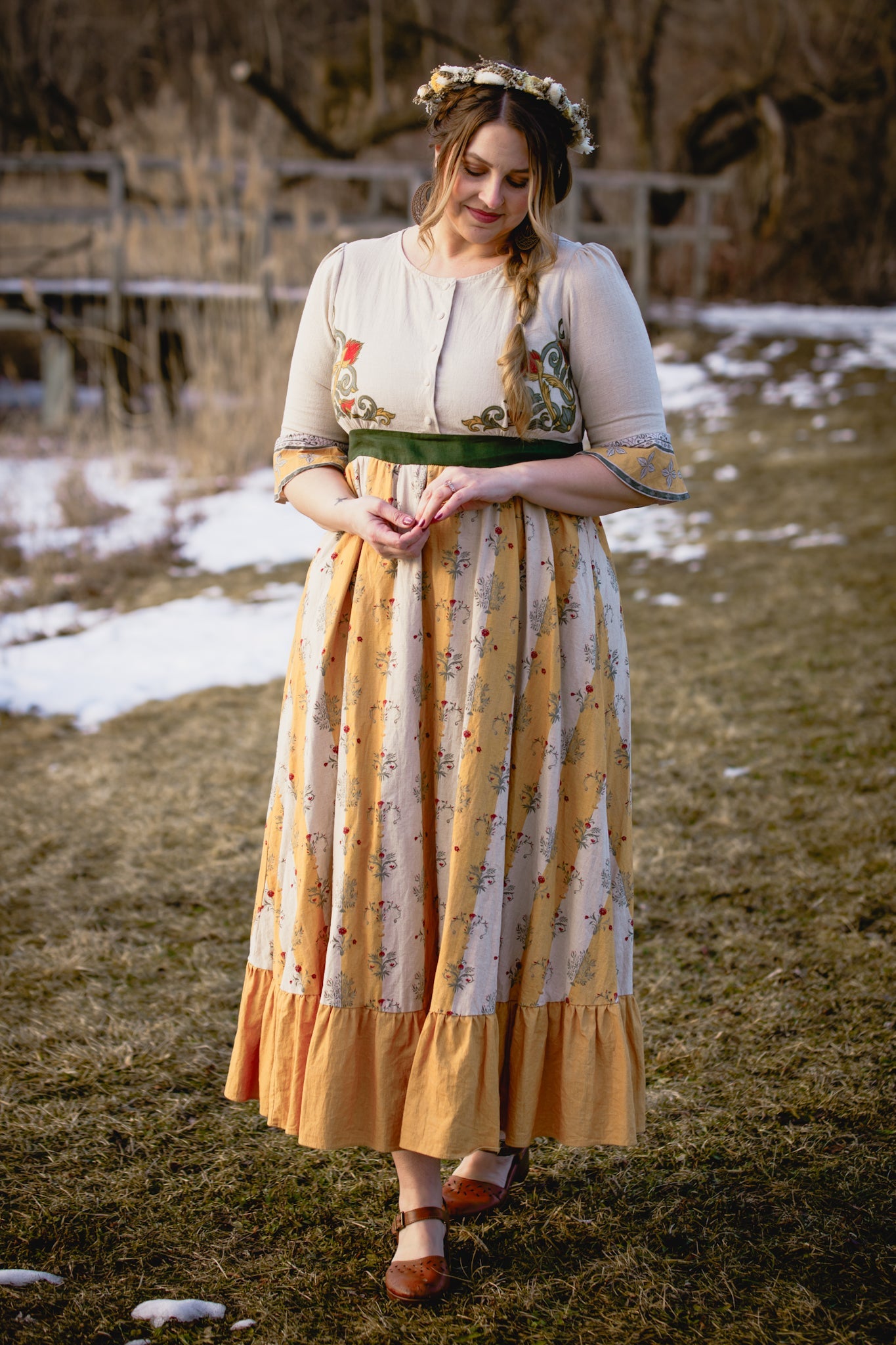 Myrtle Crown Dress