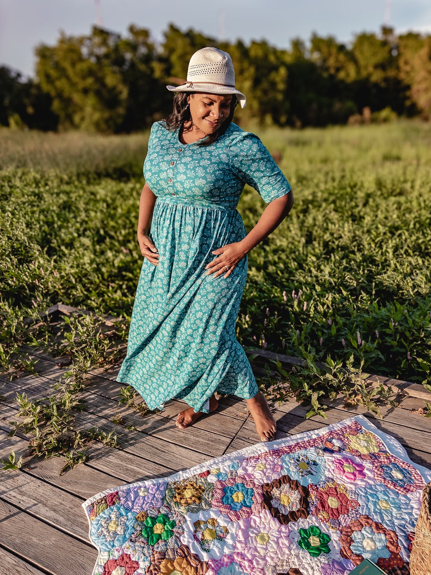 Fern River ~ Rowena Maxi