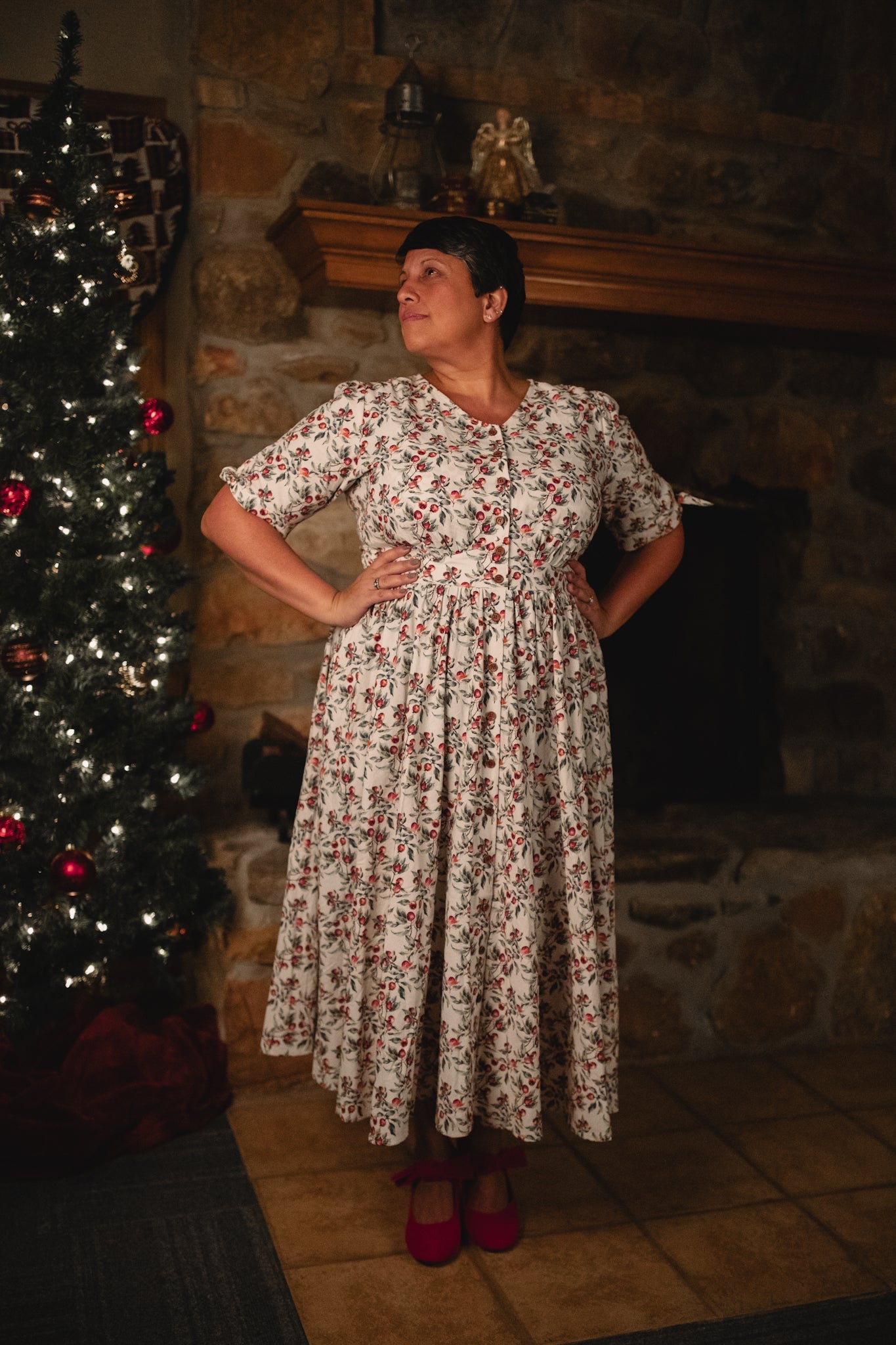 Antique Apples ~ Hearthside Dress